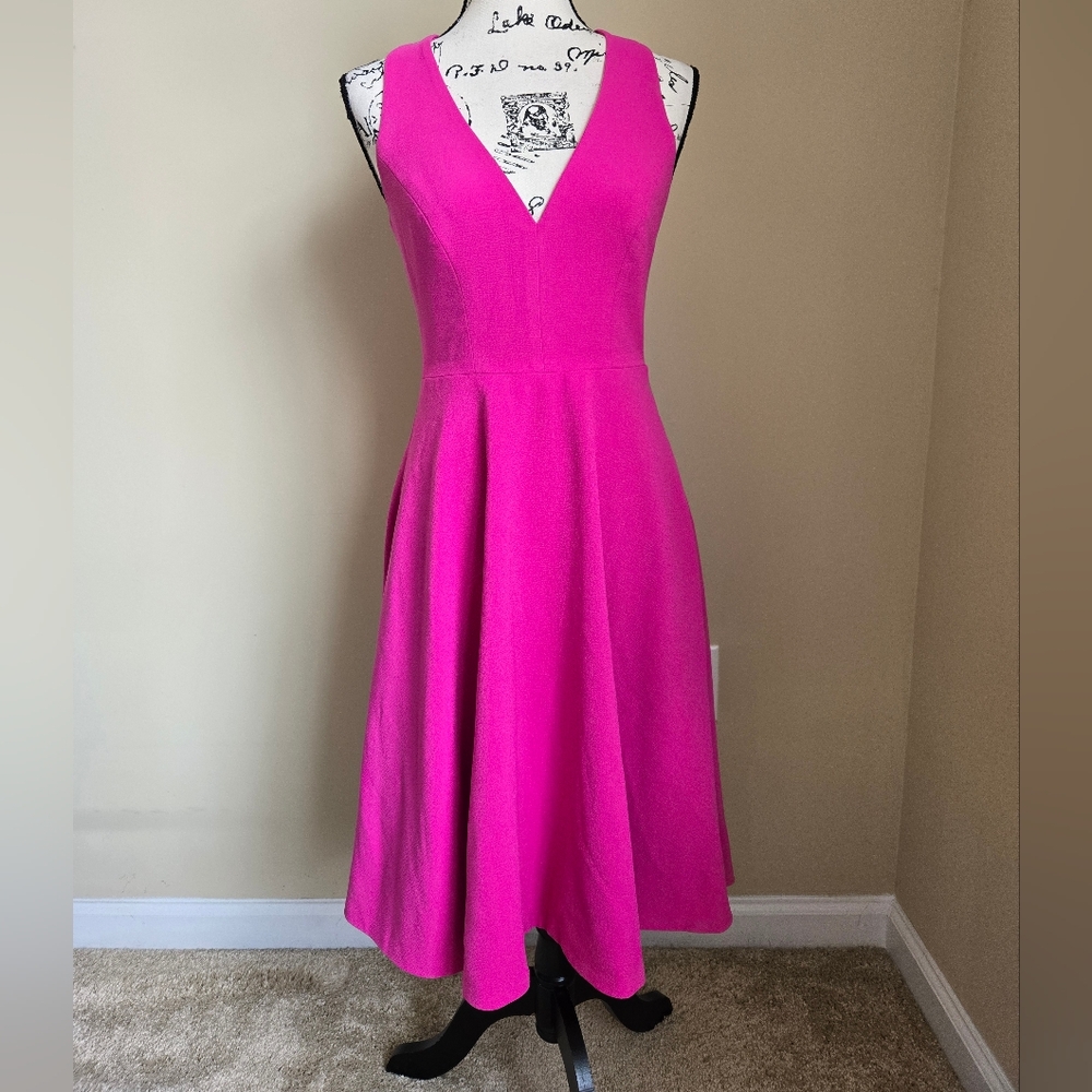 Dress The Population Catalina Dress Womens S Pink Sleeveless Fit And Flare